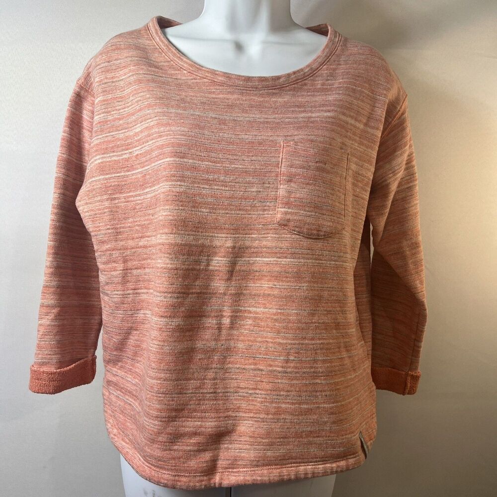 Columbia Primrose Trail Pullover Beacon Womens Size Extra Small Peach Terry